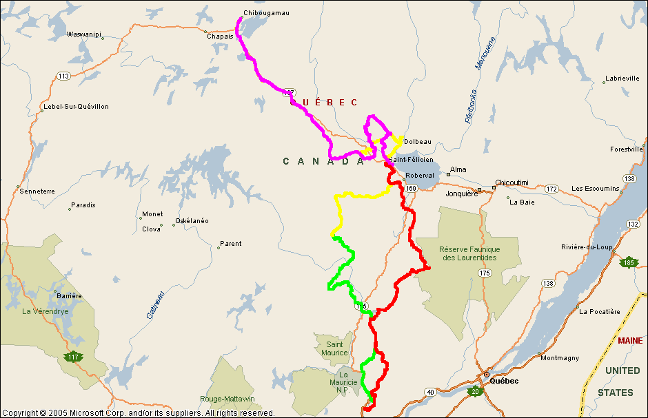Mid Season Ride, Mauricie (Feb 16-19, 2013